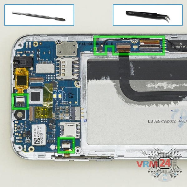 Disconnect the connectors