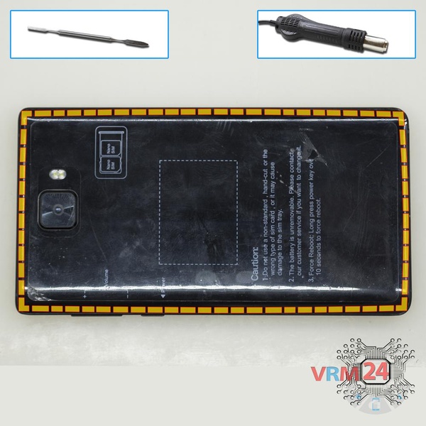 Ouvrez la coque arrière