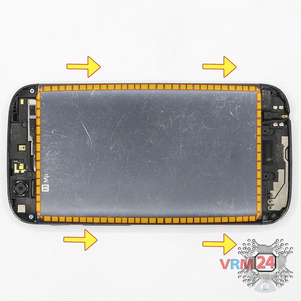 Ouvrez la coque arrière