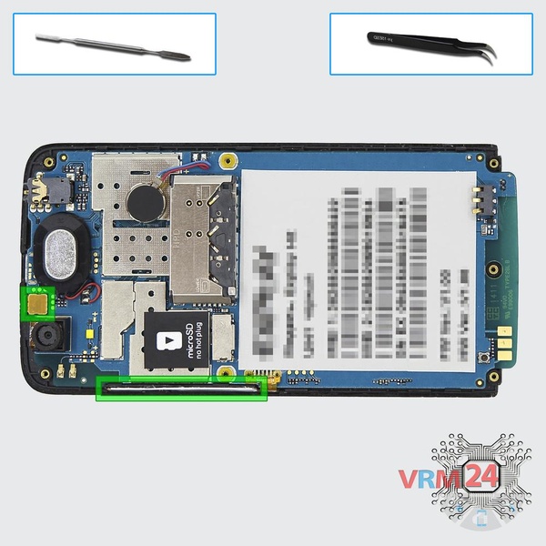 Disconnect the connector