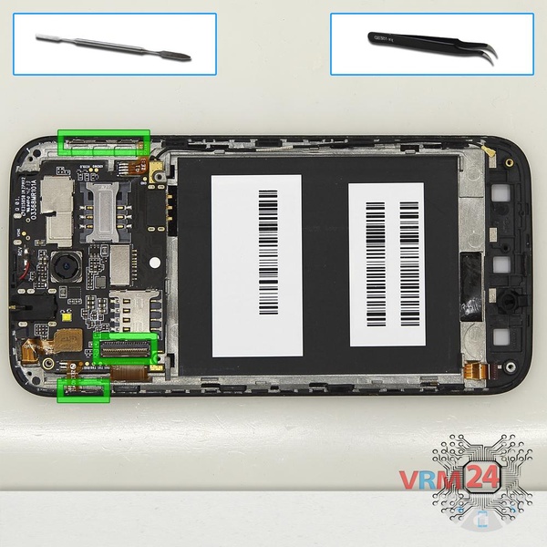 Desconecte el conector