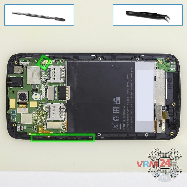 Desconecte el conector