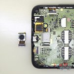 Remove the rear camera