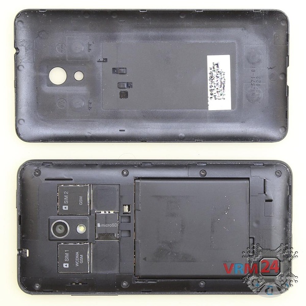Ouvrez la coque arrière