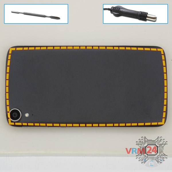 Ouvrez la coque arrière