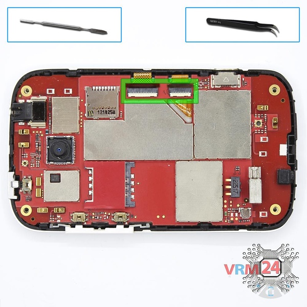 Disconnect the connectors