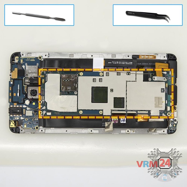 Remove the motherboard