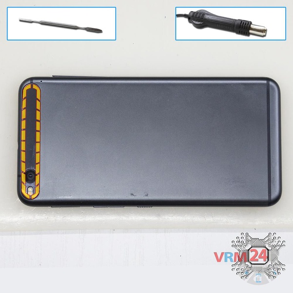 Ouvrez la coque arrière