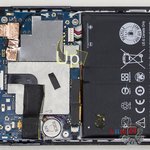 Déconnectez le connecteur de la batterie