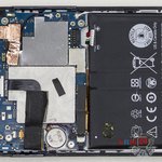 Déconnectez le connecteur de la batterie