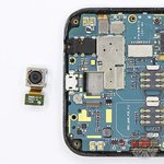 Remove the rear camera
