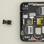 Remove the rear camera
