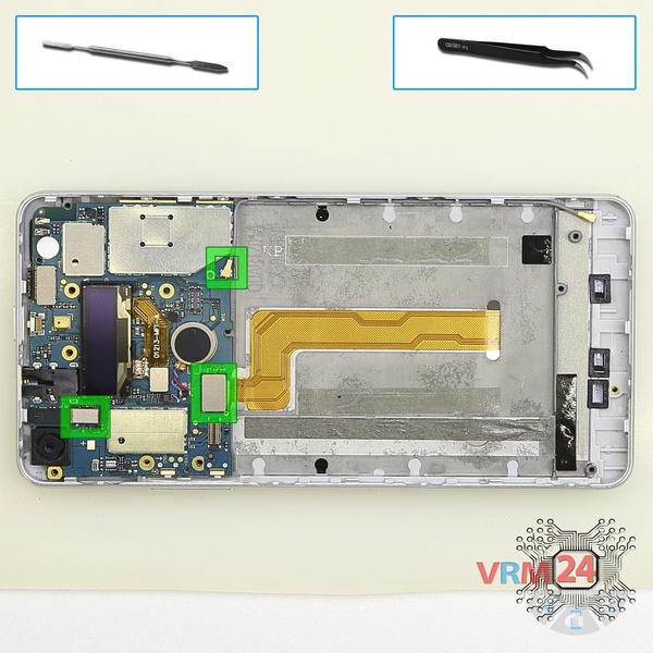 Disconnect the connectors