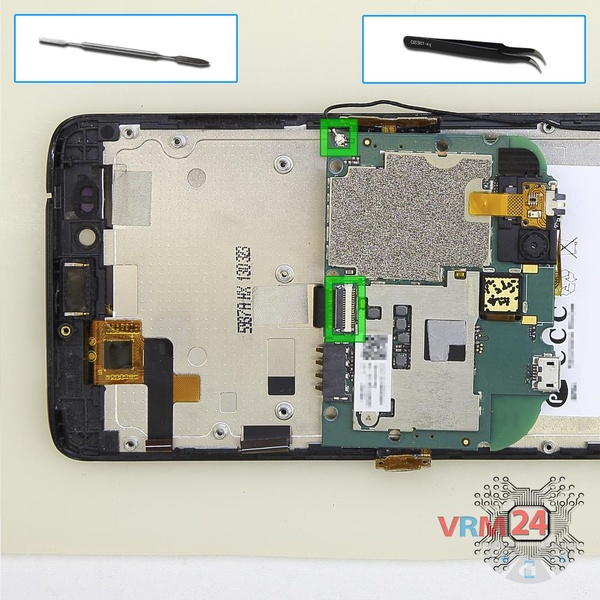 Remove the motherboard