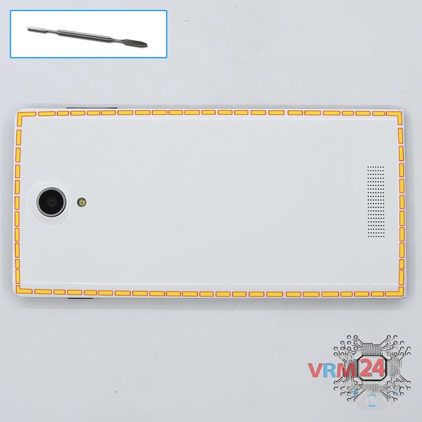 Ouvrez la coque arrière