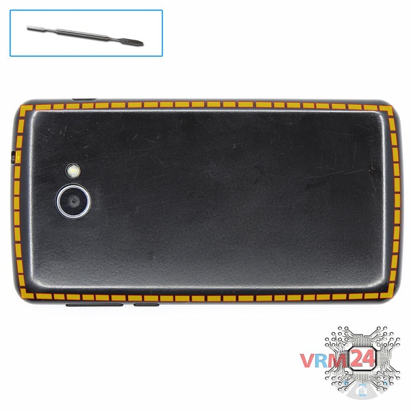 Ouvrez la coque arrière