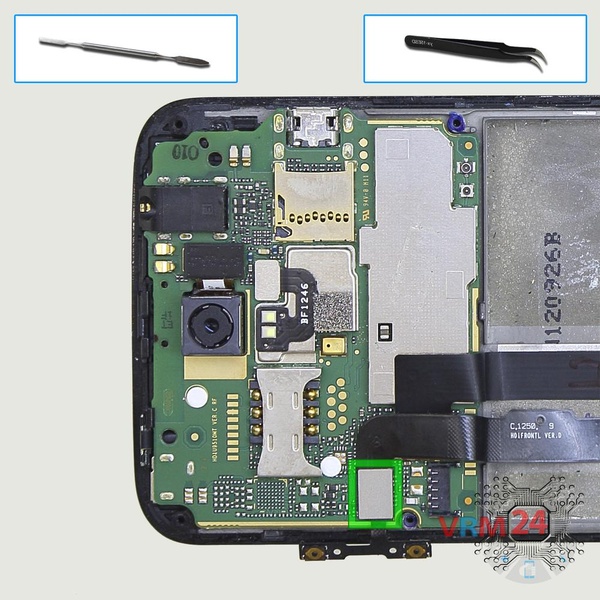 Déconnectez le connecteur