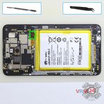 Desconecte el conector de la batería