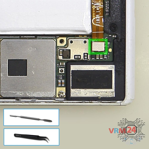 Déconnectez le connecteur de la batterie