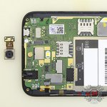 Remove the rear camera