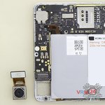 Remove the rear camera