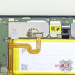 Déconnectez le connecteur de la batterie