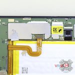 Déconnectez le connecteur de la batterie