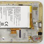 En el marco de la pantalla quedó