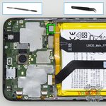 Déconnectez le connecteur de la batterie