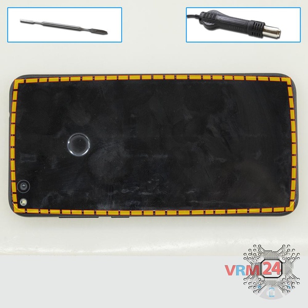 Ouvrez la coque arrière