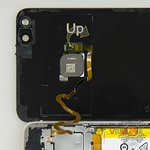 Remove the fingerprint sensor
