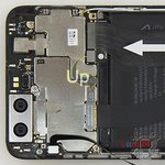 Déconnectez le connecteur de la batterie