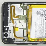 Déconnectez le connecteur de la batterie