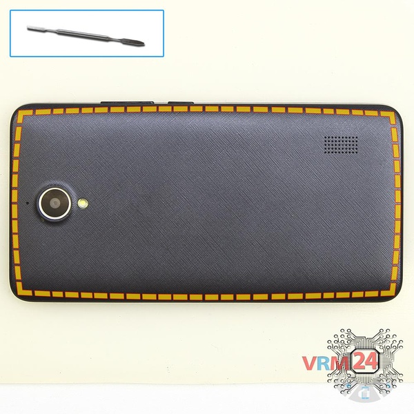 Ouvrez la coque arrière