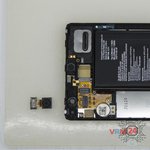 Отсоединяем фронтальную камеру