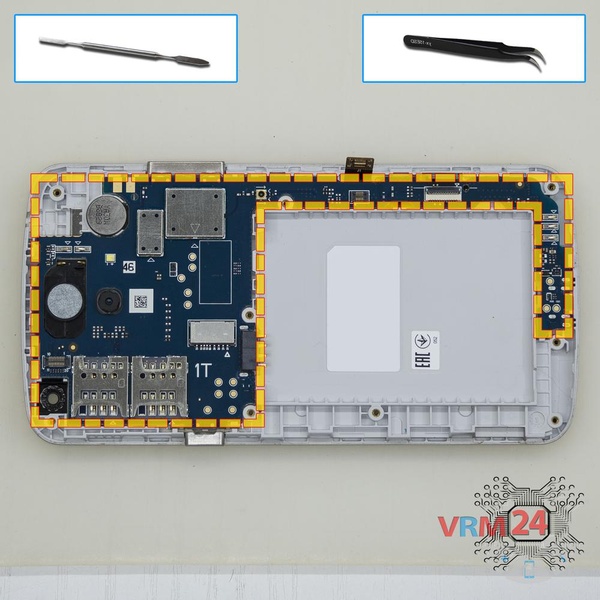 Remove the motherboard