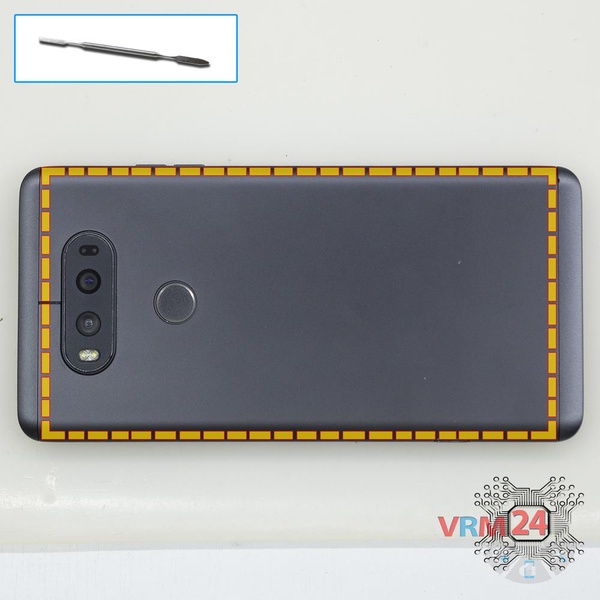 Ouvrez la coque arrière
