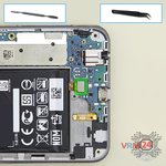 Disconnect the battery connector