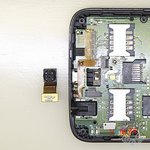 Remove the rear camera