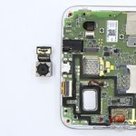Remove the rear camera