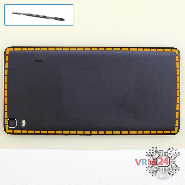 Ouvrez la coque arrière