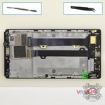 Retire la placa secundaria