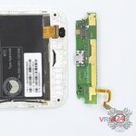 Retire la placa secundaria