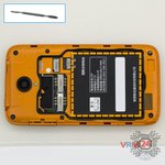Déconnectez le connecteur de la batterie