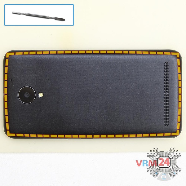 Ouvrez la coque arrière
