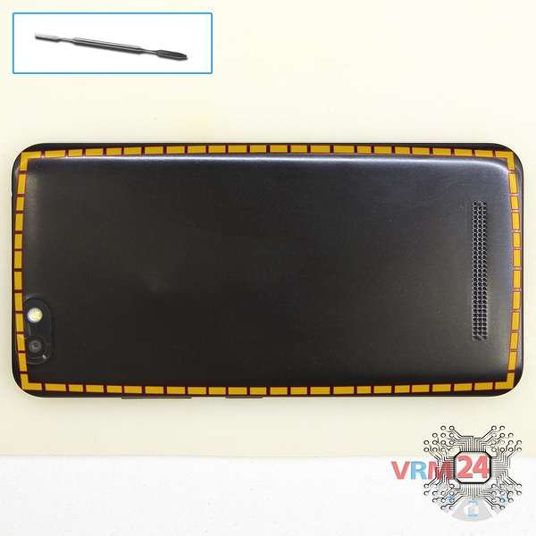 Ouvrez la coque arrière