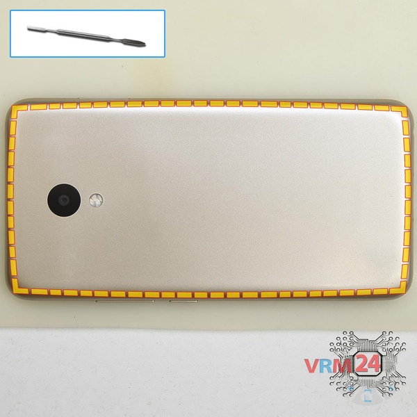 Ouvrez la coque arrière