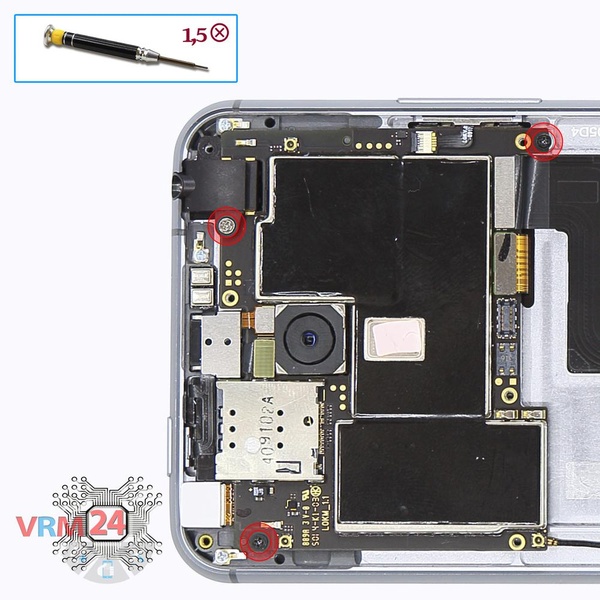 Remova a porta do fone de ouvido