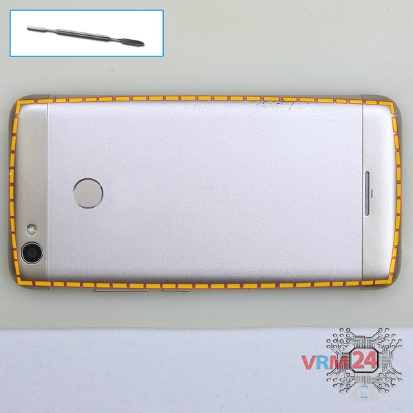 Ouvrez la coque arrière