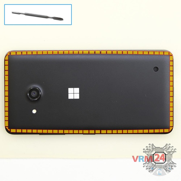 Ouvrez la coque arrière